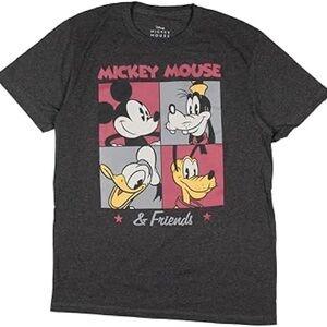 Disney Mickey Mouse & Friends Charcoal Graphic Tee